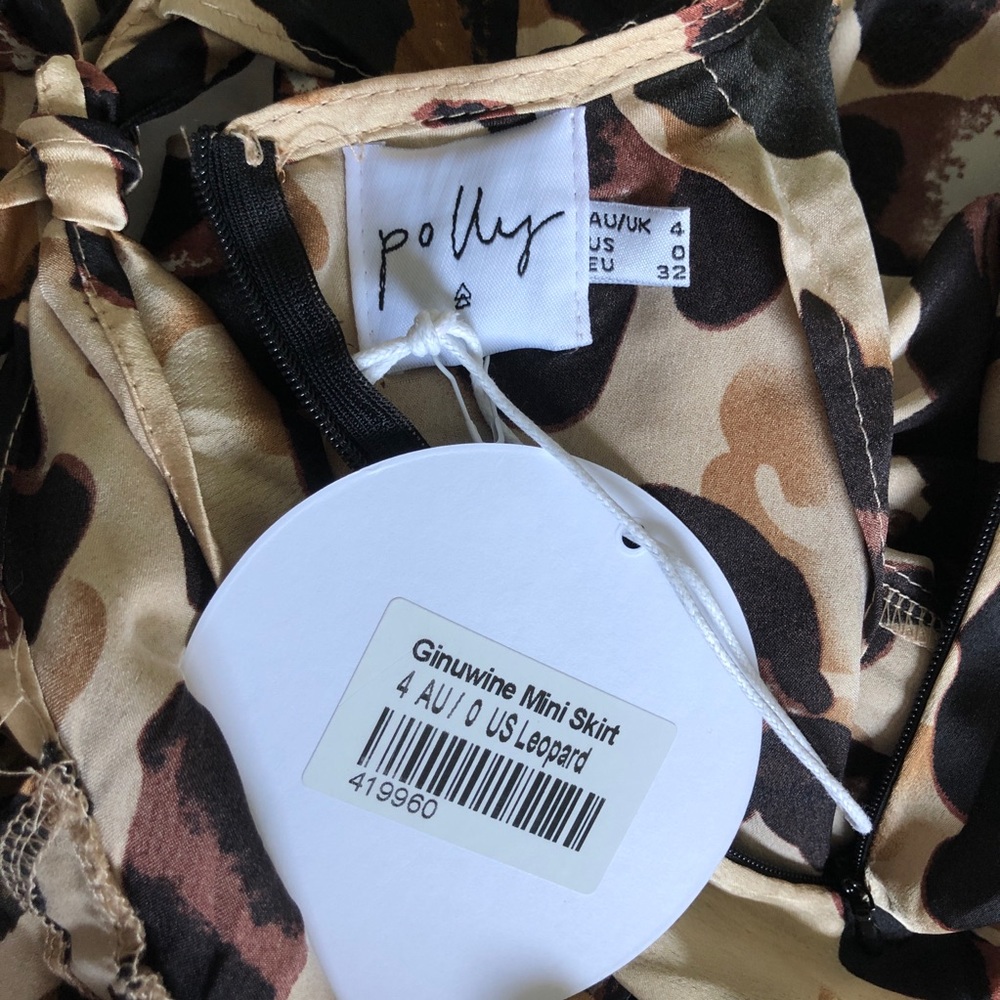 Princess Polly Leopard Mini Skirt - Picture 3 of 3